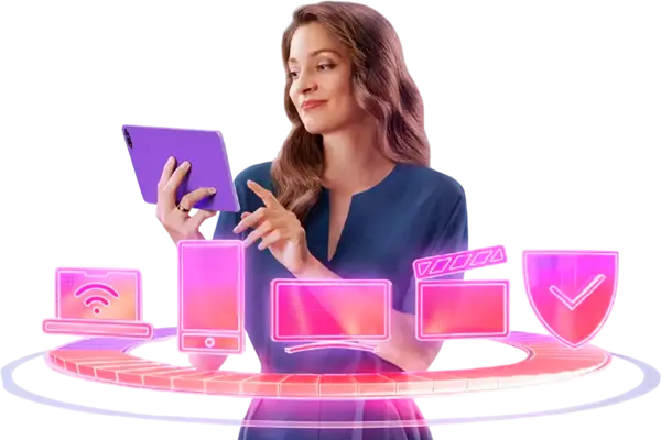 Карта подключений интернета и ТВ